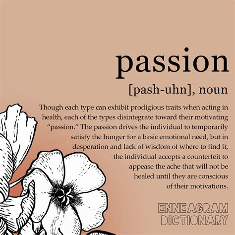 passion meaning in english